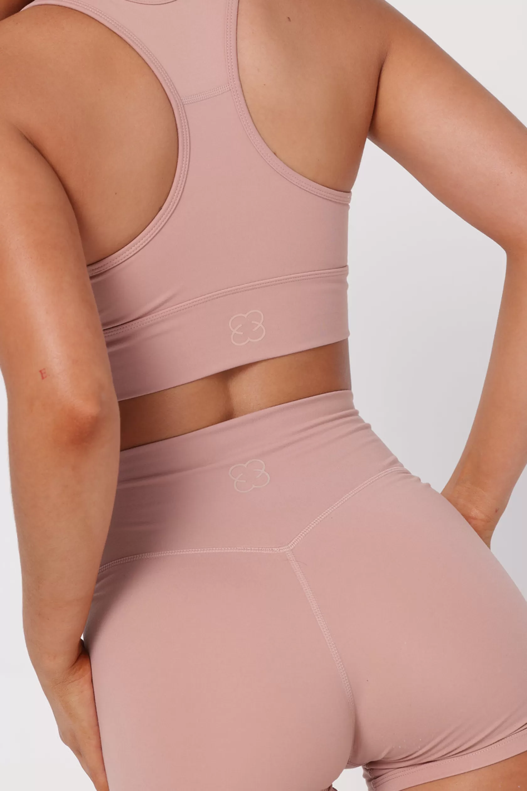 SASKI Shorts>Bike Shorts 4" | Dusty Pink DustyPink